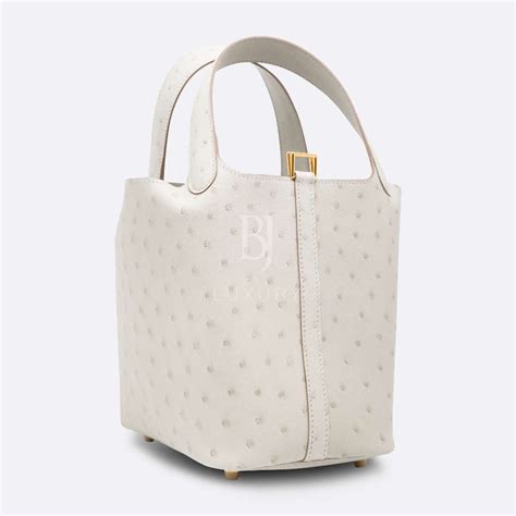 hermes picotin gris perle